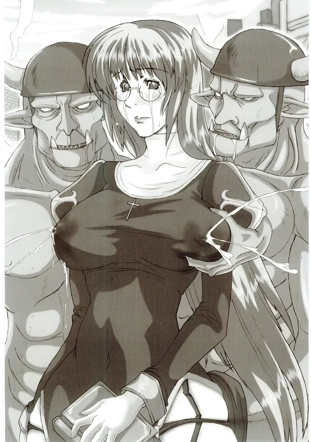 [Funamushi - Kumacchi - Mil] Gensou Taigi Fhentai - Page 35