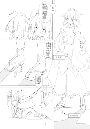 [Seo Tatsuya] Shameimaru Kyouju no Hiritsuteki Aijou Fhentai - Page 10