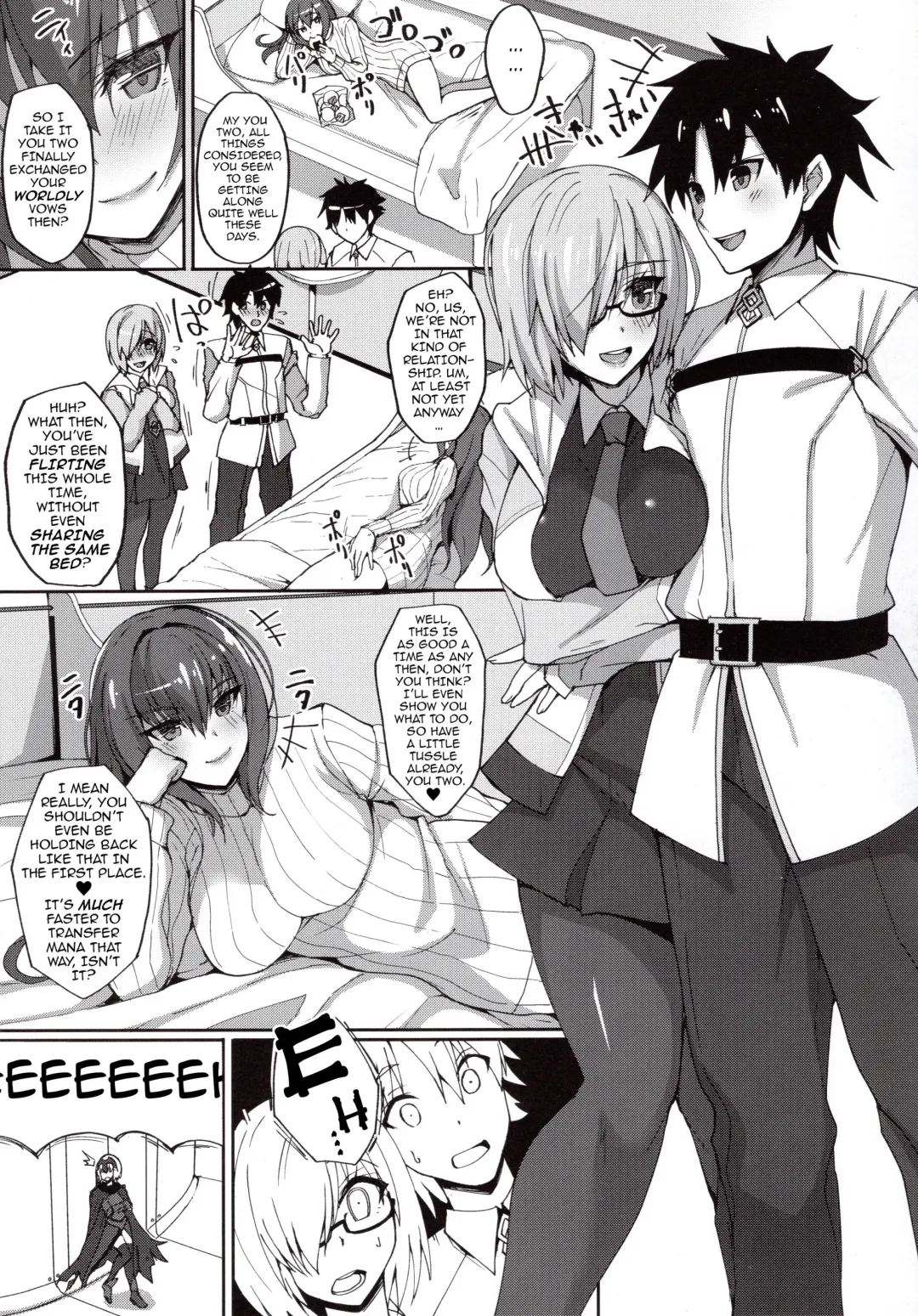 [Takeda Aranobu] Shishou ga Michibiku Chaldea Servant Harem Seikatsu | My Teacher's Chaldea Servant Harem Orgy Lessons Fhentai - Page 2
