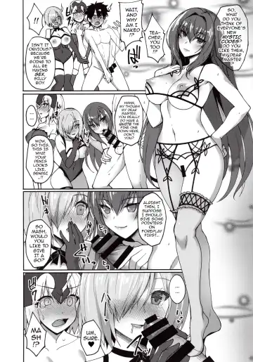 [Takeda Aranobu] Shishou ga Michibiku Chaldea Servant Harem Seikatsu | My Teacher's Chaldea Servant Harem Orgy Lessons Fhentai - Page 5
