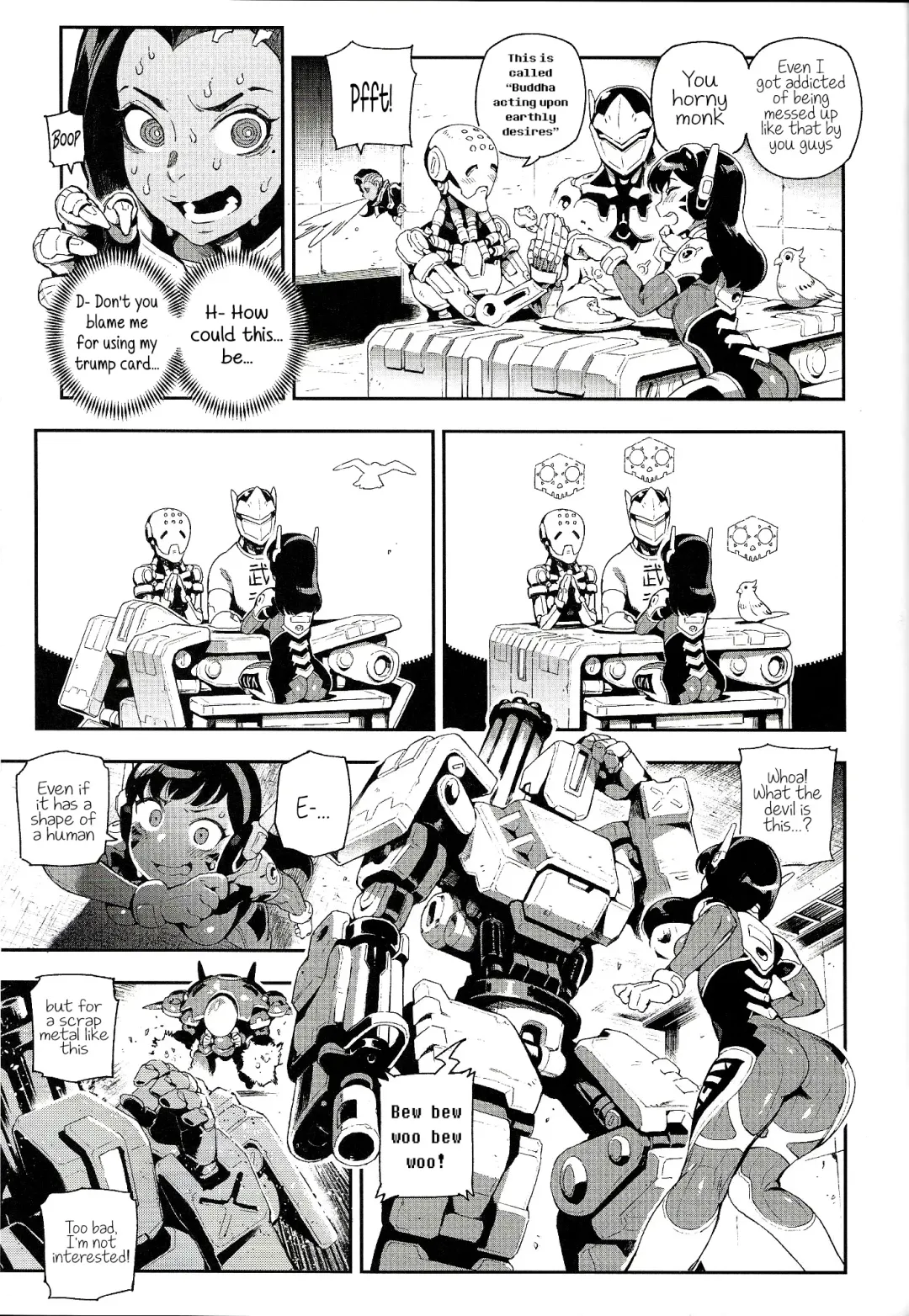 [Abi Kamesennin - Hirame] OVERTIME!! OVERWATCH FANBOOK VOL. 2 Fhentai - Page 16