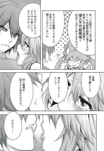 [Wise Speak] Tamamo-chan Love in Action Fhentai - Page 5