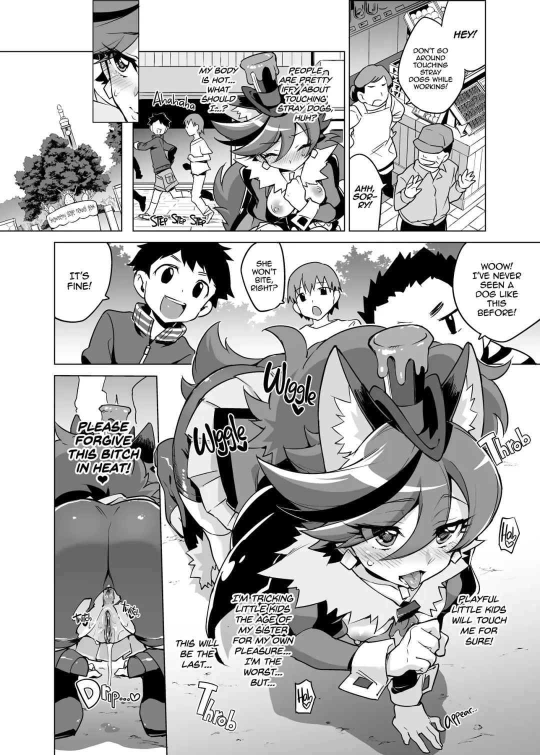 [Mucha] Chocolat-chan no Kirakira Roshutsu Juukan | Chocolat's Sparkling Public Mating Show (decensored) Fhentai - Page 12