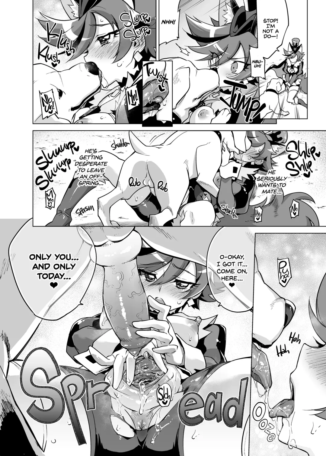 [Mucha] Chocolat-chan no Kirakira Roshutsu Juukan | Chocolat's Sparkling Public Mating Show (decensored) Fhentai - Page 18