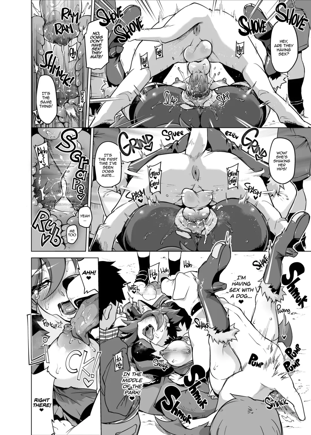[Mucha] Chocolat-chan no Kirakira Roshutsu Juukan | Chocolat's Sparkling Public Mating Show (decensored) Fhentai - Page 20