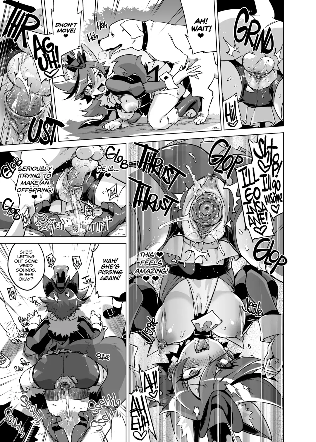 [Mucha] Chocolat-chan no Kirakira Roshutsu Juukan | Chocolat's Sparkling Public Mating Show (decensored) Fhentai - Page 23