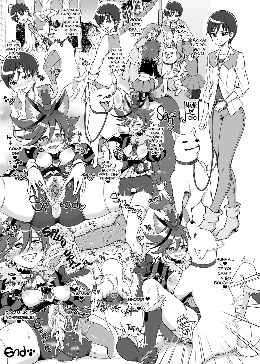 [Mucha] Chocolat-chan no Kirakira Roshutsu Juukan | Chocolat's Sparkling Public Mating Show (decensored) Fhentai - Page 29