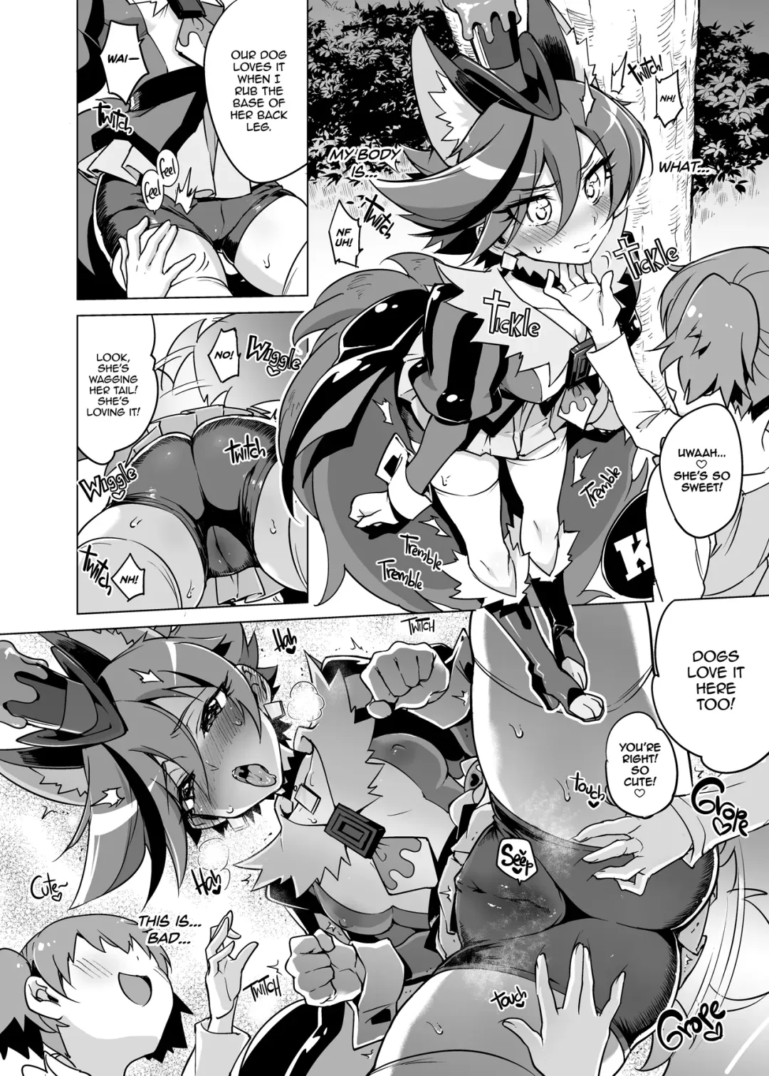 [Mucha] Chocolat-chan no Kirakira Roshutsu Juukan | Chocolat's Sparkling Public Mating Show (decensored) Fhentai - Page 6