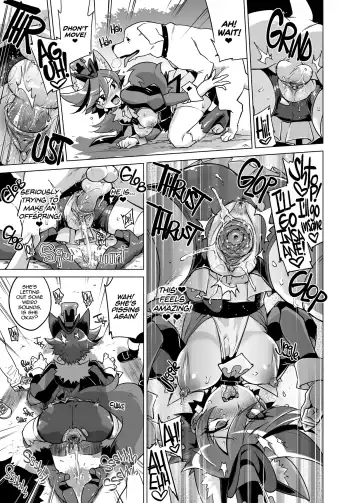 [Mucha] Chocolat-chan no Kirakira Roshutsu Juukan | Chocolat's Sparkling Public Mating Show (decensored) Fhentai - Page 23