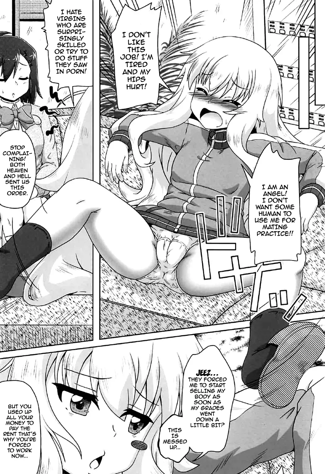 [Izuki Jirou] Tenshi to Akuma wa Fuuzokuten de Hataraku Koto ni Narimashita Fhentai - Page 11