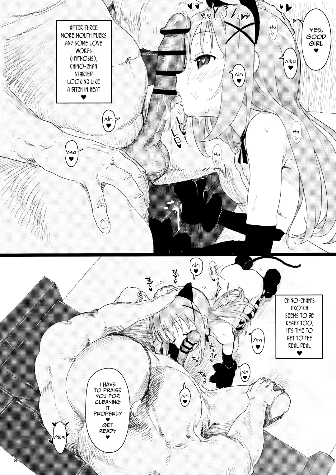 [Typehatena] Kawaisugiru Chino-chan to Icha Love Shitai node Chotto Bakashi Kyouseiteki ni? Shinaido 120% ni Natte Moraimashita | I Wanted to Be Lovey-Dovey with Chino-chan so Much I Overdid it My Affection Return Fhentai - Page 7