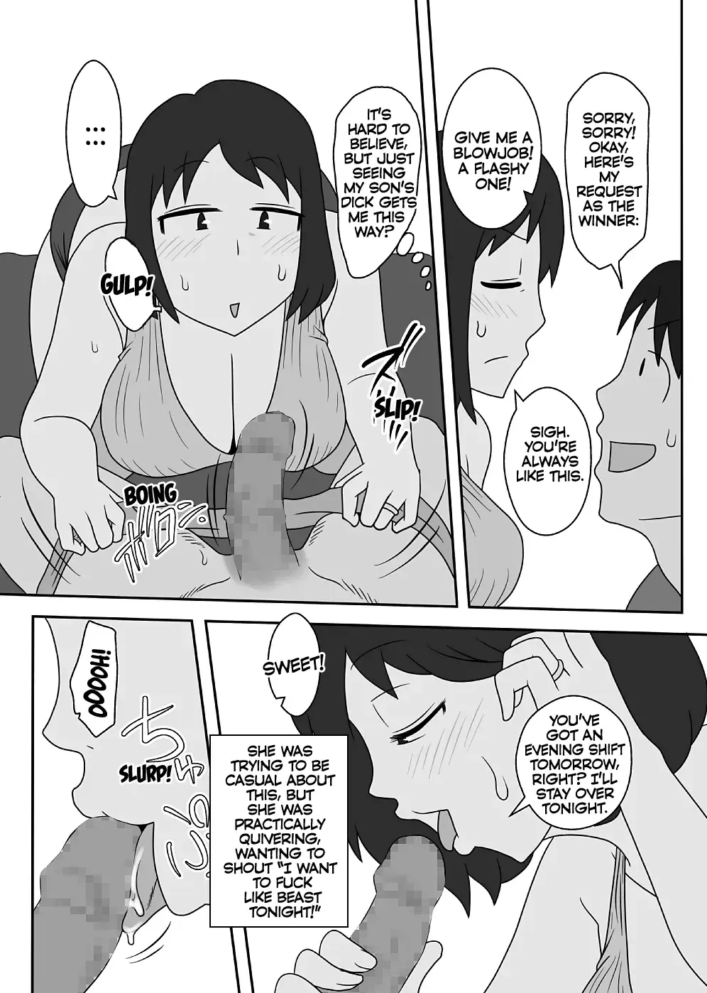 [Dt Hone] Toiu wake de Kaa-san to Kyou mo Bed no Uede, Hada o Awaseru Omo ni Hageshiku | For this Reason I'm Going to be Grinding Intensively Skin-to-Skin Against my Mom Again Today in Bed Fhentai - Page 50