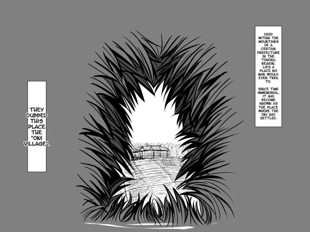 Oni no Sato no Ningen no Bouya ~Asaburo Hen~ | The Human Boy in the Oni Village ~Morning Bath Chapter~ Fhentai - Page 1