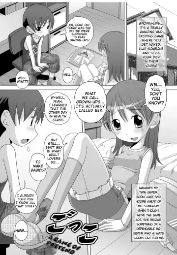 Read [Low] Gokko | A Game of Pretend - Fhentai