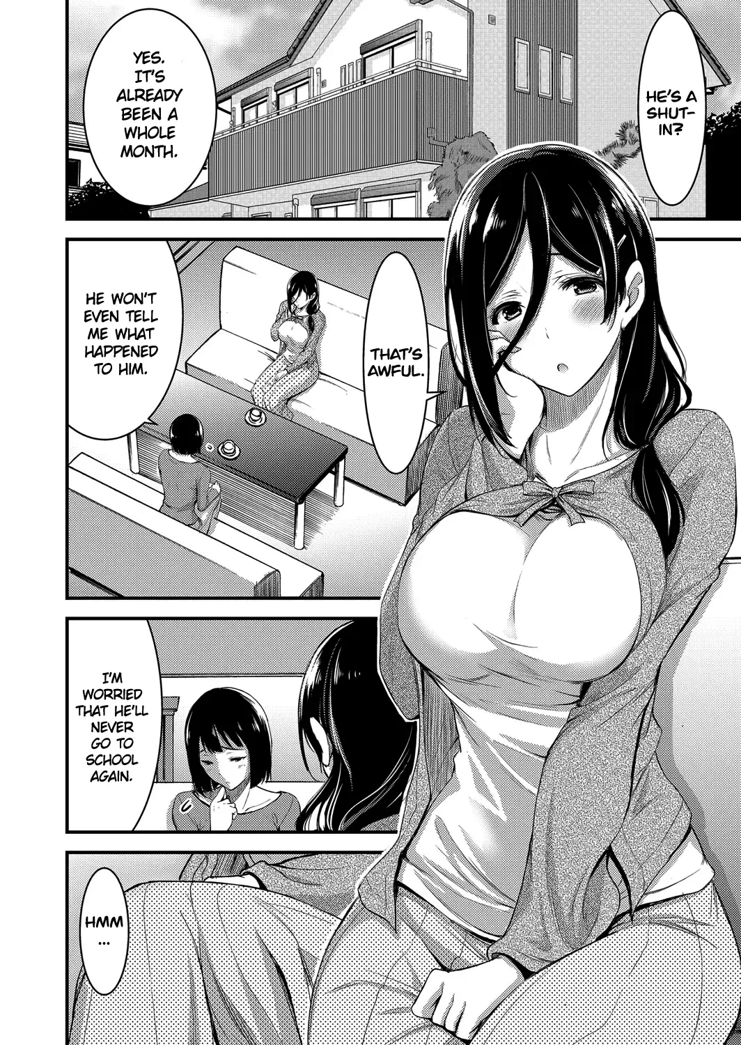 [Yamamoto Yammy] Doutei Tsumamigui Counselor ~Yuujin no Musuko ni Kindan Fudeoroshi~ | The Counselor Who Eats Virgins for Breakfast ~Deflowering Her Friend's Son~ Fhentai - Page 2