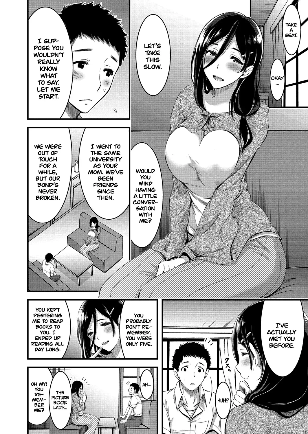 [Yamamoto Yammy] Doutei Tsumamigui Counselor ~Yuujin no Musuko ni Kindan Fudeoroshi~ | The Counselor Who Eats Virgins for Breakfast ~Deflowering Her Friend's Son~ Fhentai - Page 6