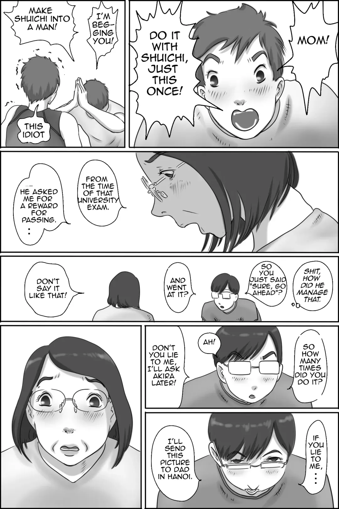 Osana Najimi no Kaa-san ni Onegai Shita Ken | Asking my Friend's Mother for a Favor Fhentai - Page 39