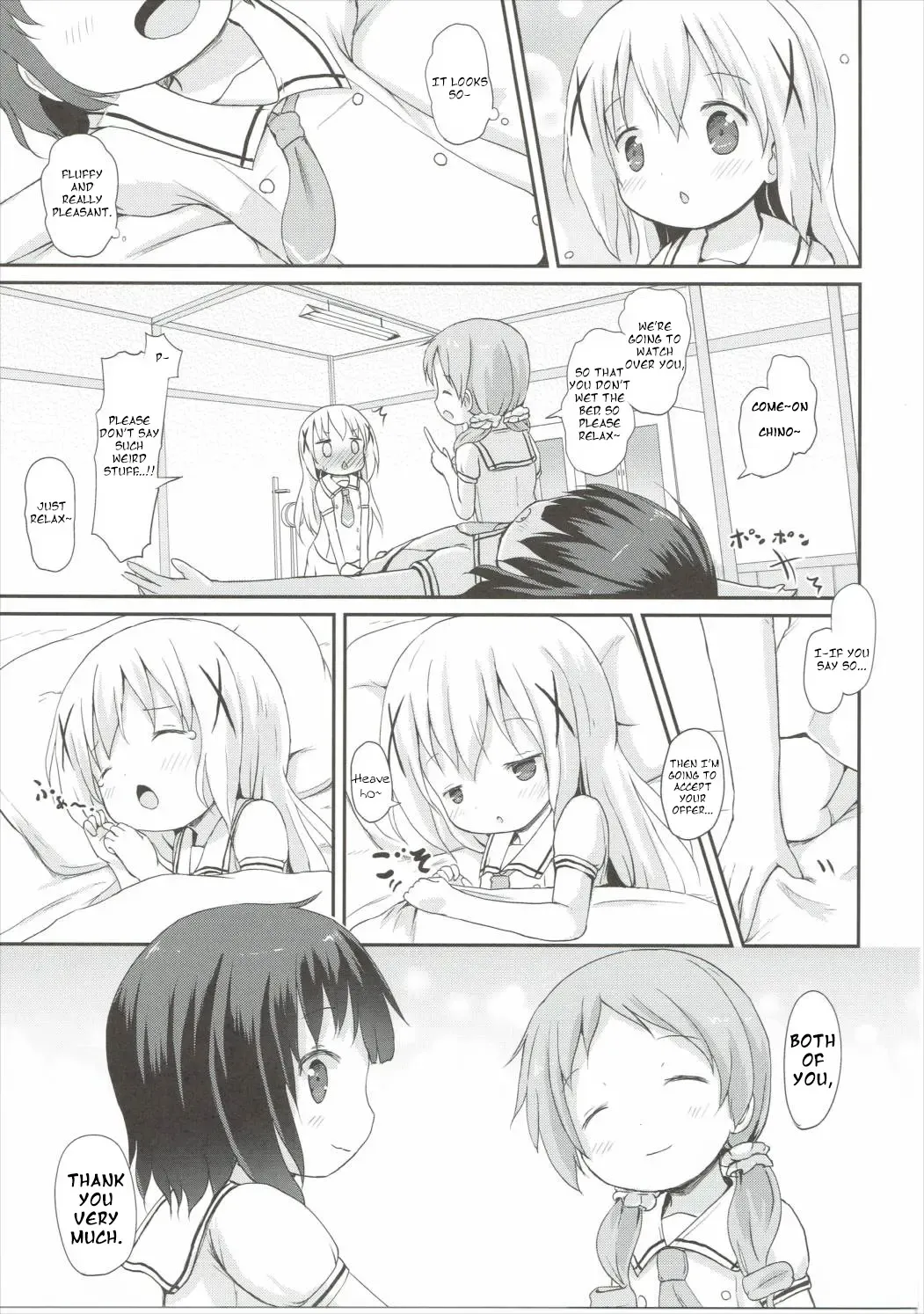 [Lolisin] Moshikashite, Chino-chan Onesho Shichatta no?? 2 Fhentai - Page 10