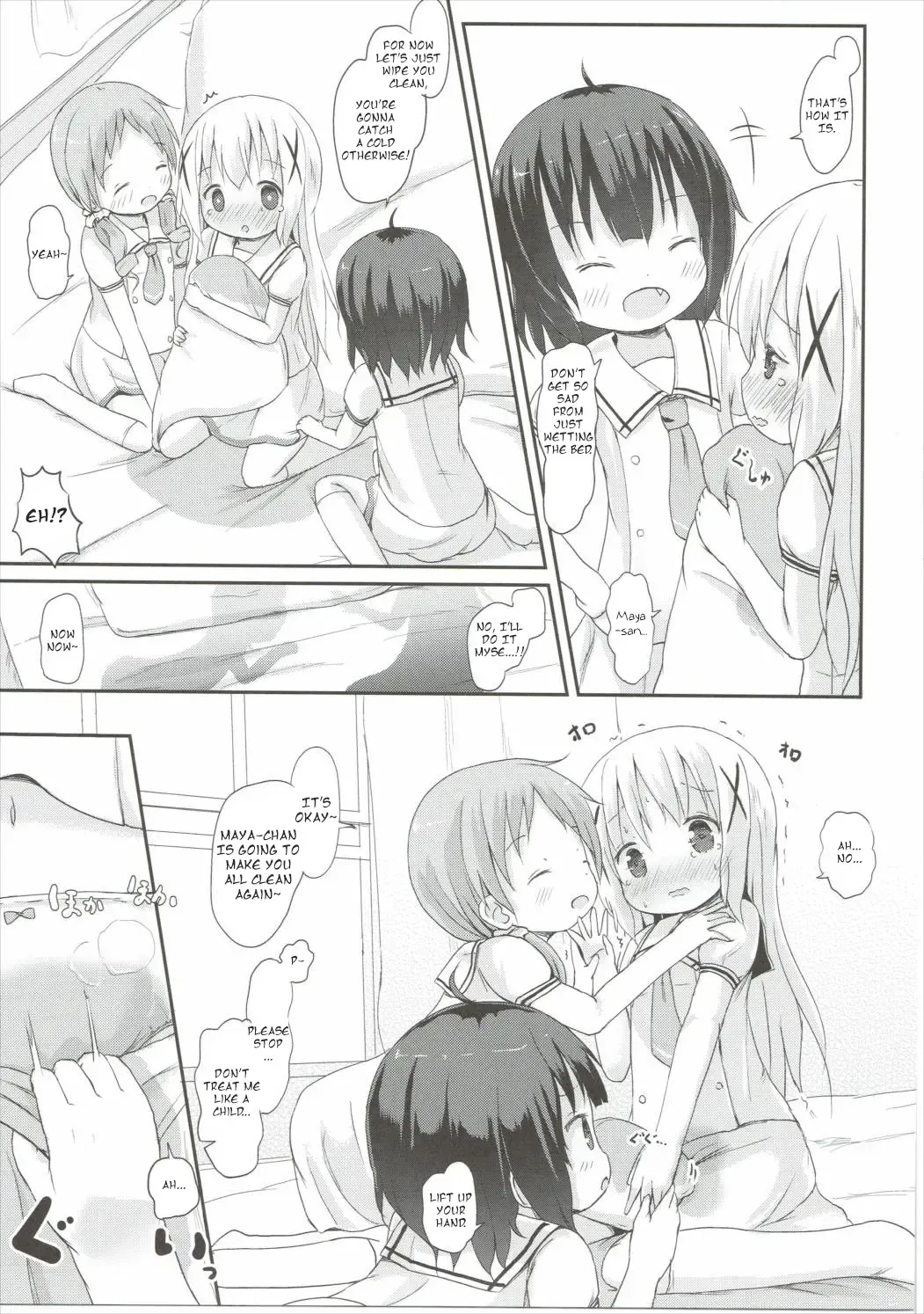 [Lolisin] Moshikashite, Chino-chan Onesho Shichatta no?? 2 Fhentai - Page 20