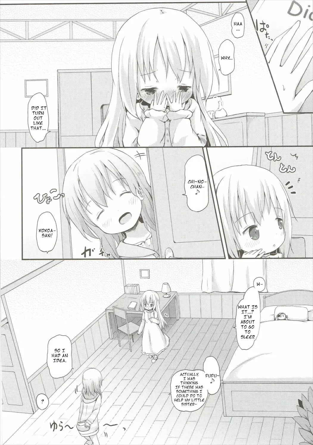 [Lolisin] Moshikashite, Chino-chan Onesho Shichatta no?? 2 Fhentai - Page 3