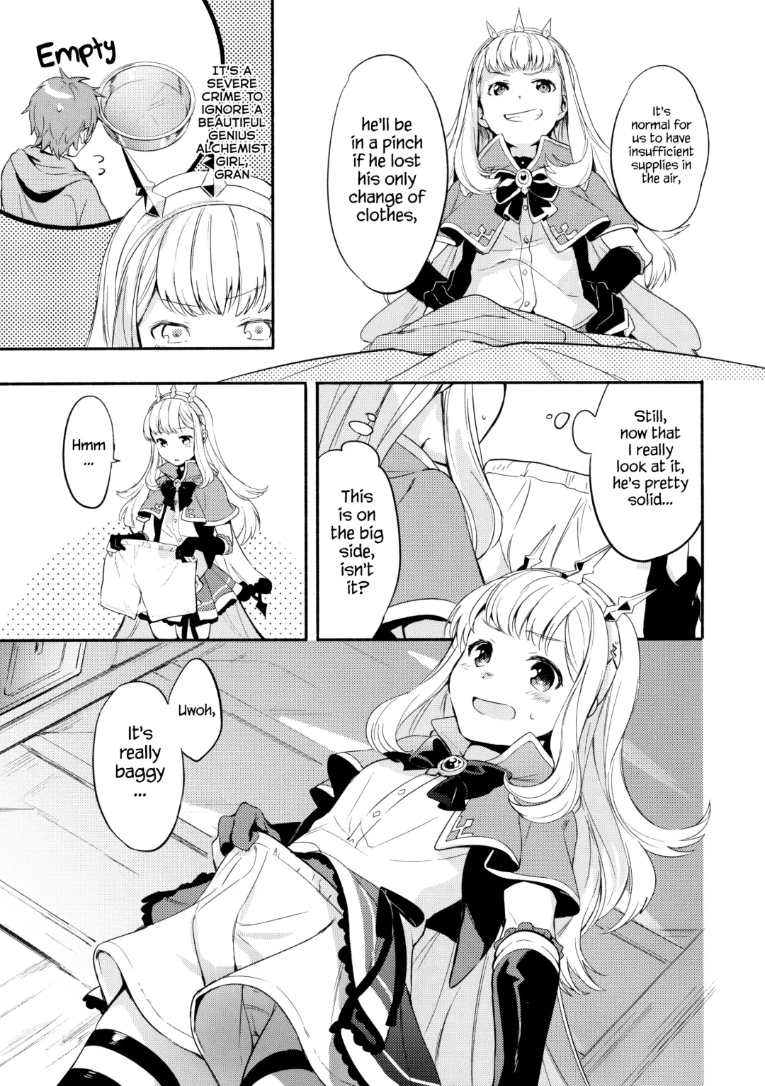 [Fuji Fujino] Cagliostro-chan wa Gran-kun no Koto ga Daisuki | Cagliostro-chan is in love with Gran Fhentai - Page 8