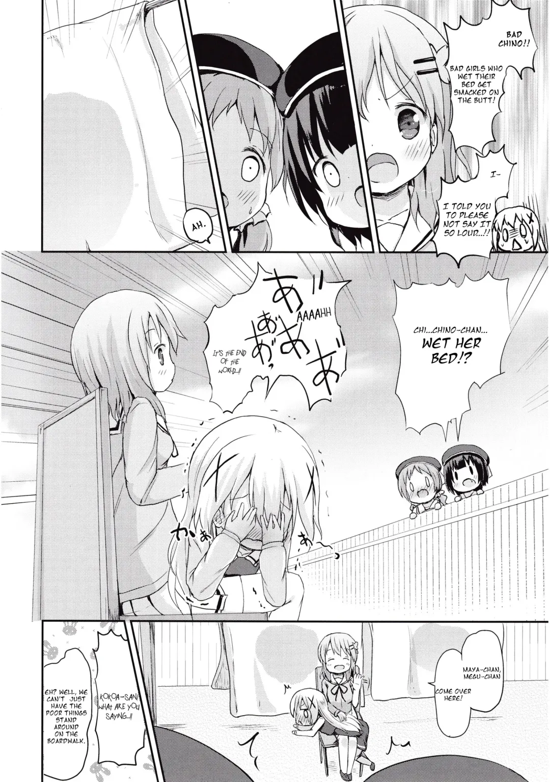 [Lolisin] Moshikashite, Chino-chan Onesho Shichatta no?? Fhentai - Page 14