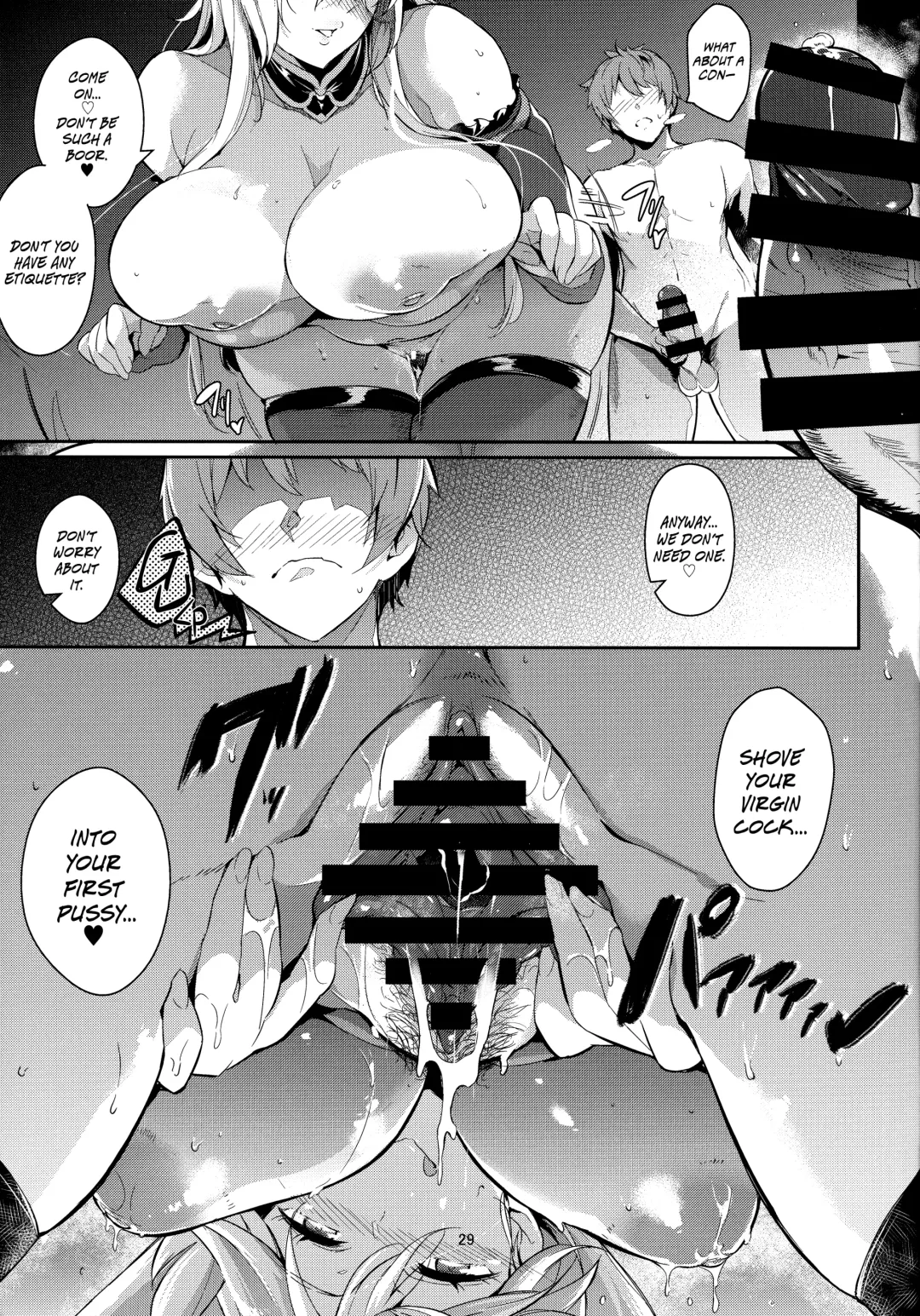 [Kuronomiki] Gran Nyuu Fantasy Magisa Hen | Granboobs Fantasy Magisa Book Fhentai - Page 28