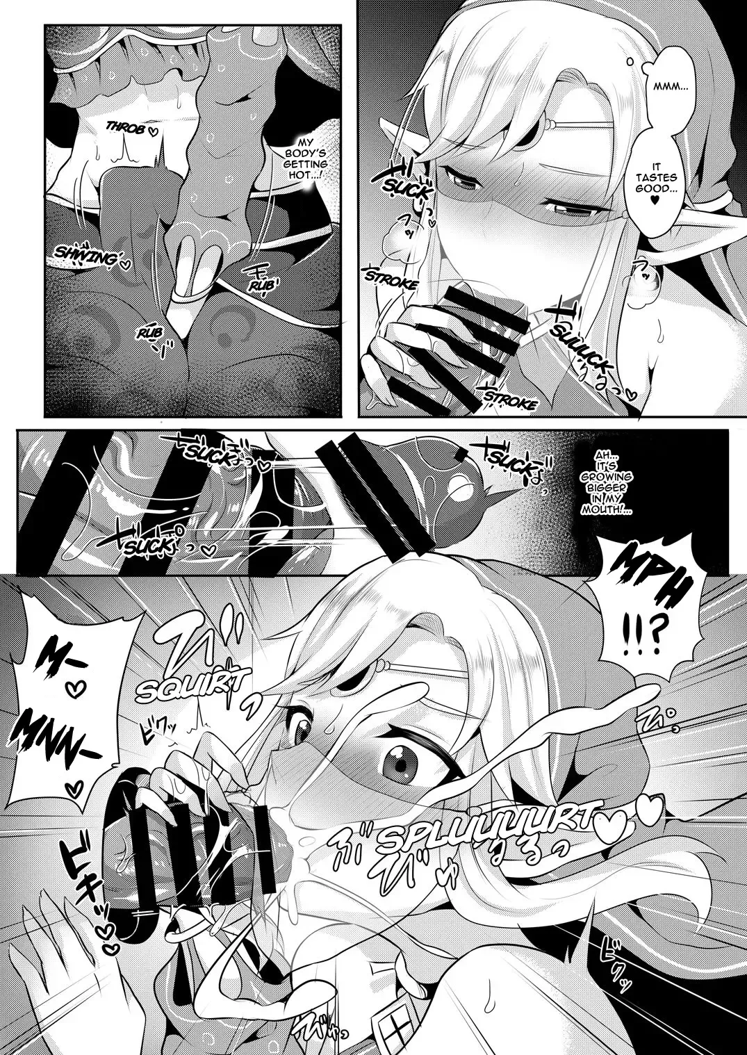 [Runrun] Eiketsu Yuusha no Himitsu Arbeit | The Hero's Secret Side-Job Fhentai - Page 8