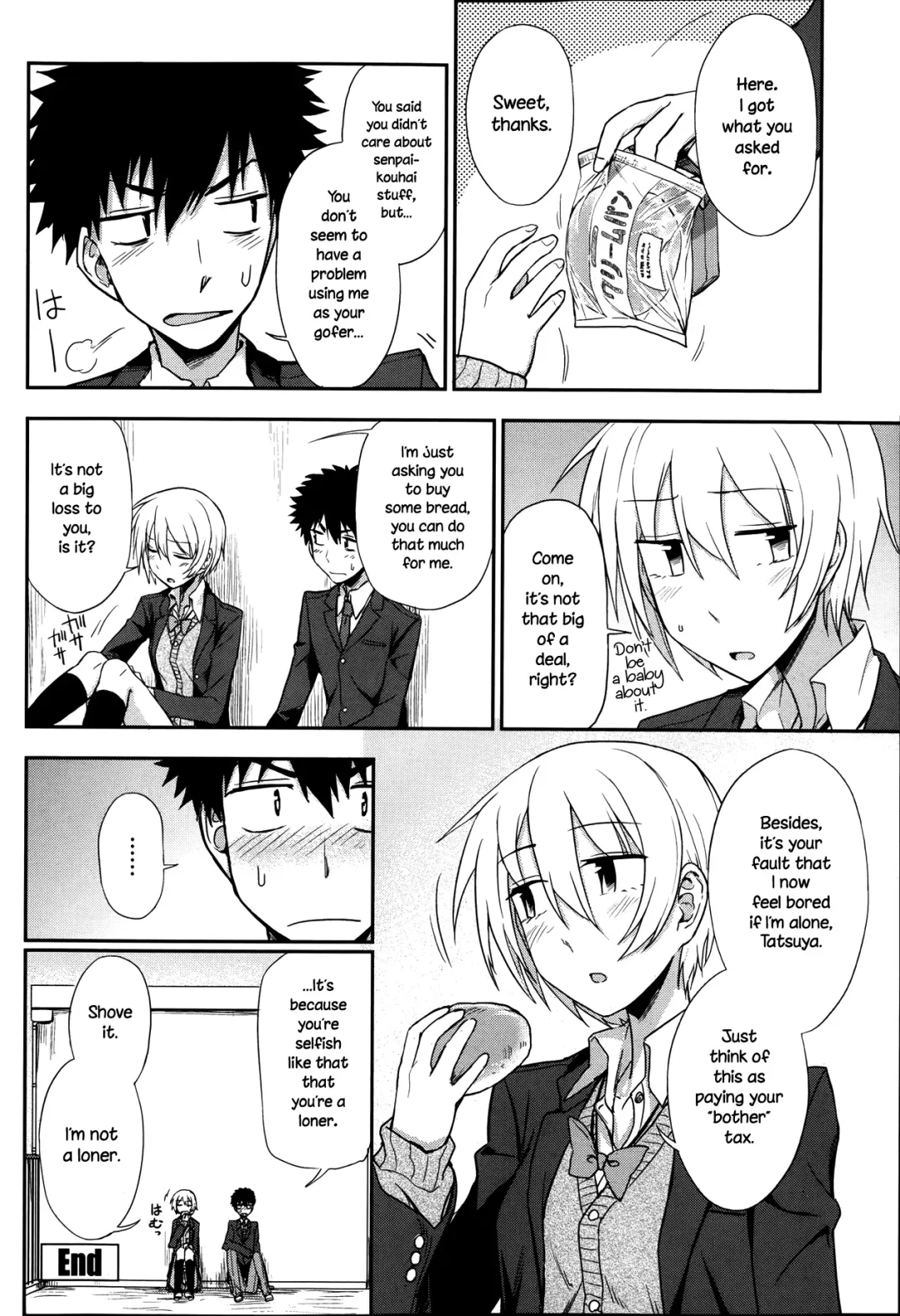 [Kumada] Okujou School Date | Rooftop School Date Fhentai - Page 20