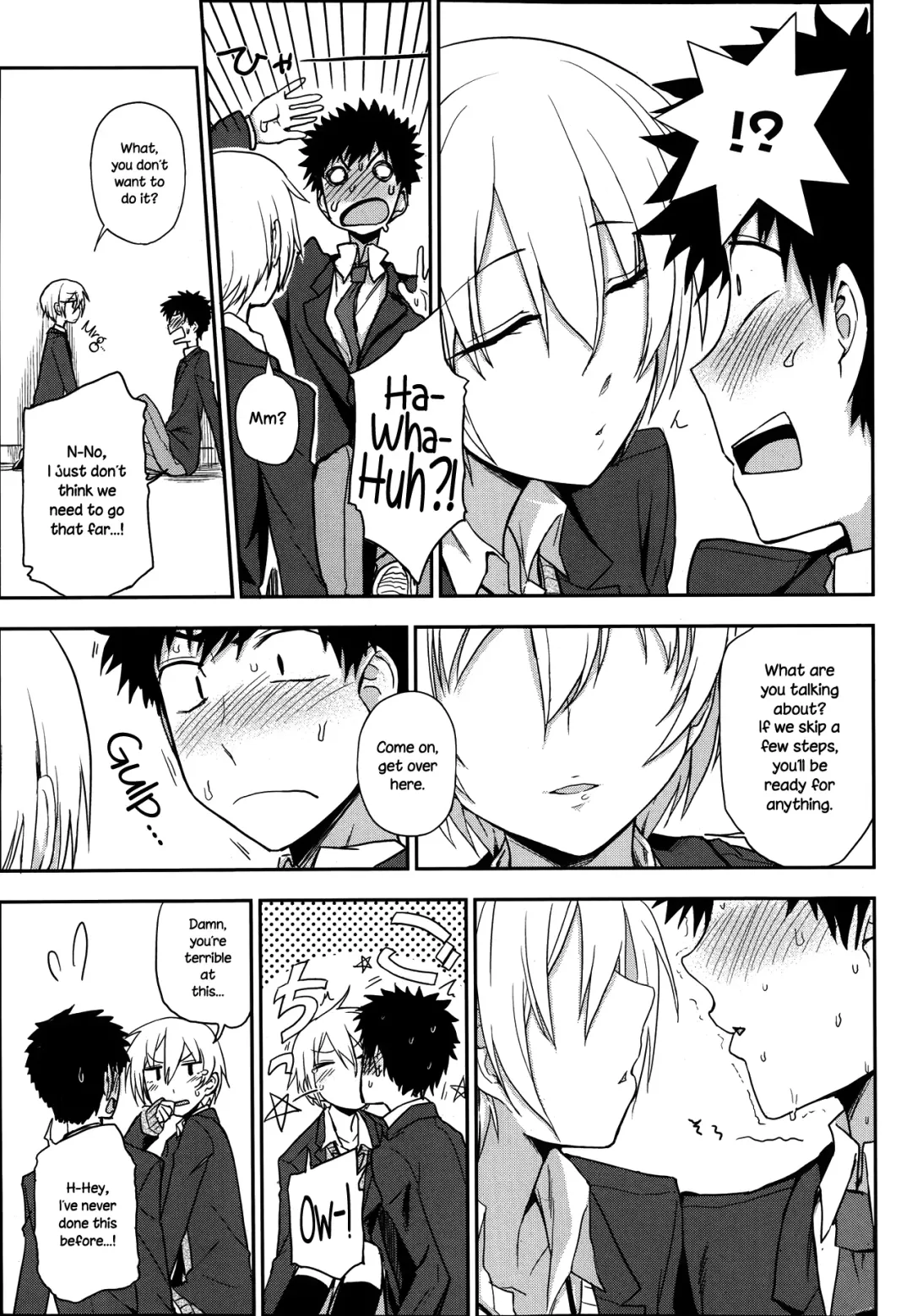 [Kumada] Okujou School Date | Rooftop School Date Fhentai - Page 9