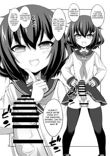 [Alpha Alf Layla - Ogata Mamimi] Shireikan Futanari Ikazuchi-sama ni Okasarete minai? Fhentai - Page 3