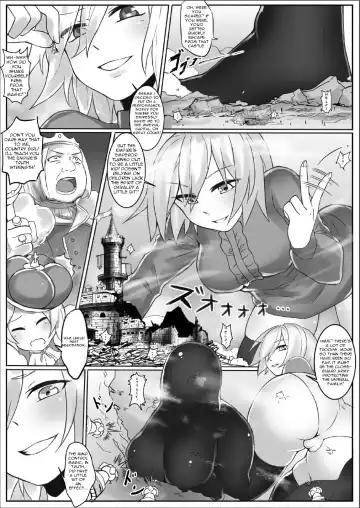 [Kazan No You] Kyodai Onna Kishi, Teikoku ni Mairu | A Giant Female Knight Goes to the Empire Fhentai - Page 14