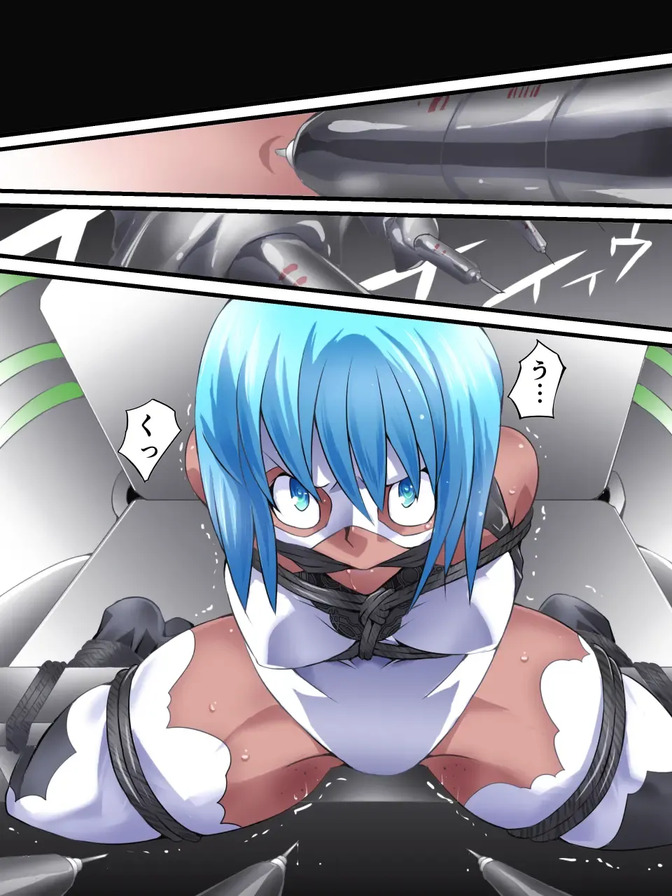 Superheroine Yuukai Ryoujoku 10 - Superheroine in Distress  Silverlight Ray II Fhentai - Page 13