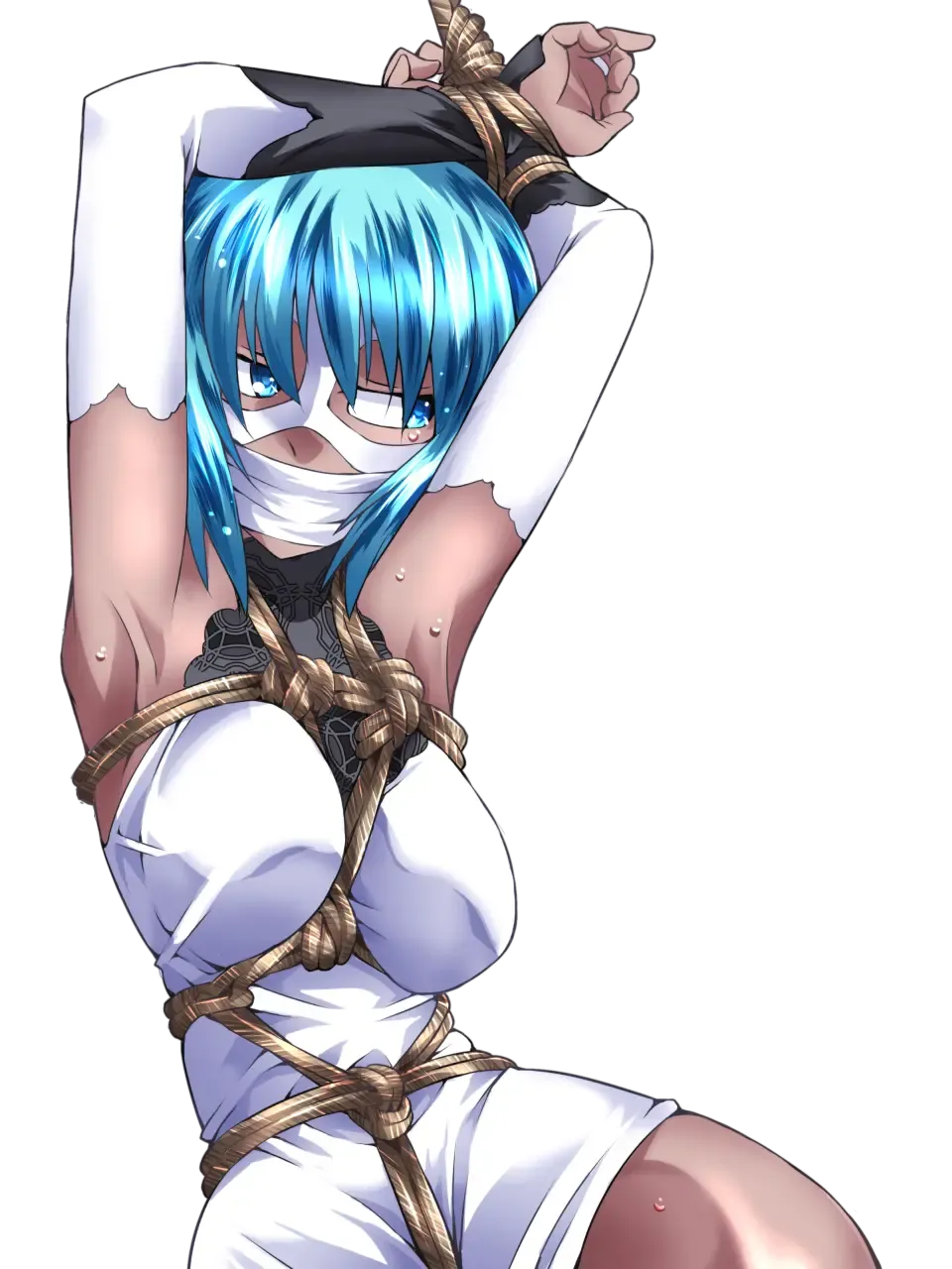 Superheroine Yuukai Ryoujoku 10 - Superheroine in Distress  Silverlight Ray II Fhentai - Page 38