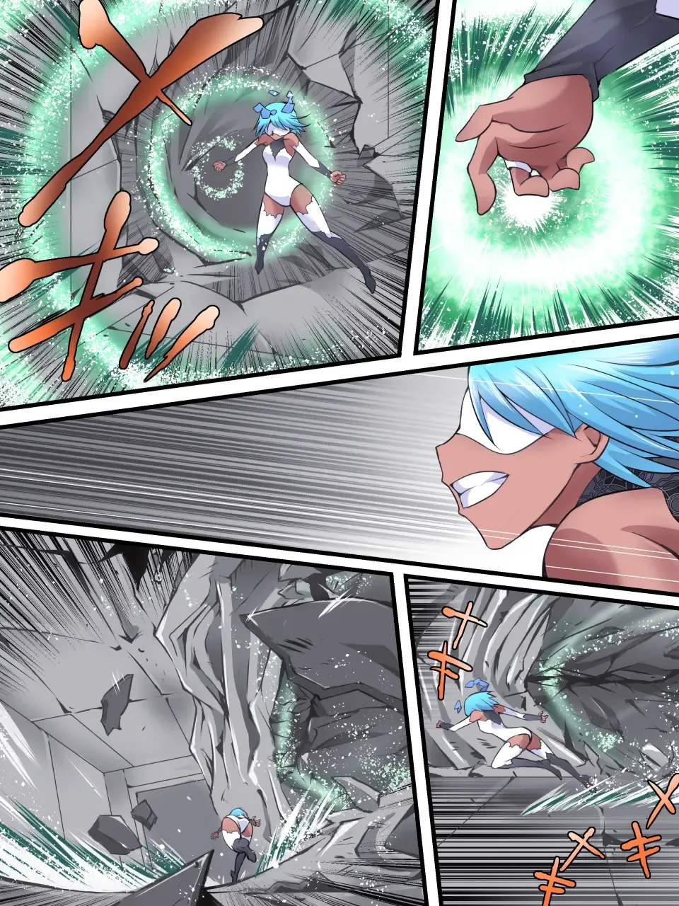 Superheroine Yuukai Ryoujoku 10 - Superheroine in Distress  Silverlight Ray II Fhentai - Page 5