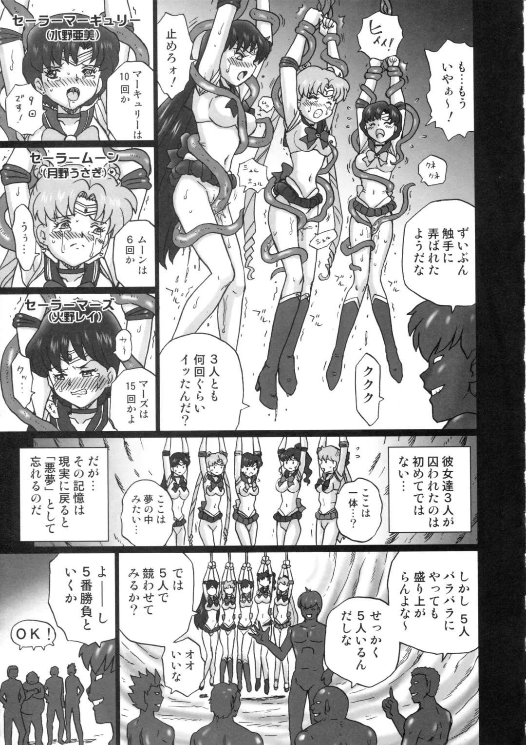 [Irie Yamazaki] TAIL-MAN SAILORMOON 5GIRLS BOOK Fhentai - Page 20