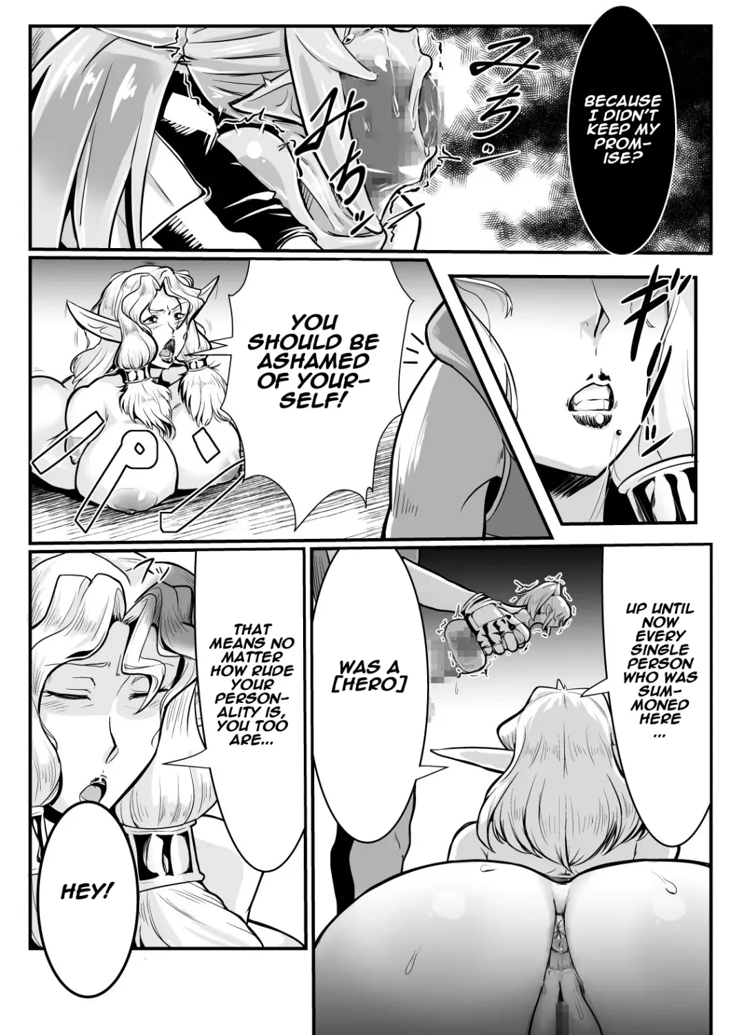 [Mou] Isekai ni Shoukan sareta Ore ga Kourusai Elf Oyako o Onahoka shite Yaru Ken Fhentai - Page 12