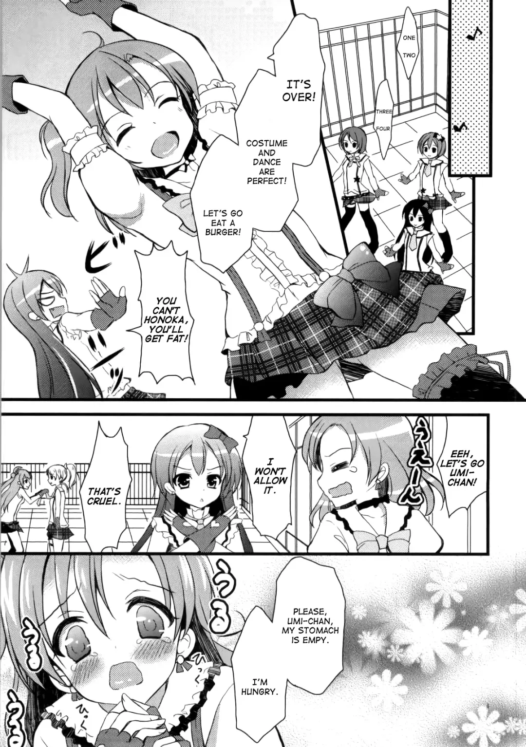 [Tamakake] Honoka no Koto o Omoinagara Onanie Shite Itara Fan ni Okasarechatta Umi-chan Fhentai - Page 2