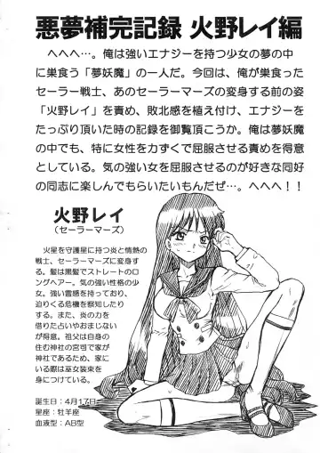 [Irie Yamazaki] SAILORMOON FILE Hino Rei Gazoushuu Fhentai - Page 2