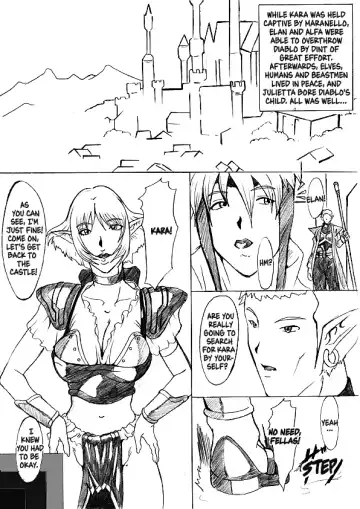 Ochita Sei Kishi - Inyoku Kishi Hen | Fallen Silenced Knight - Lustful Knight Edition Fhentai - Page 2