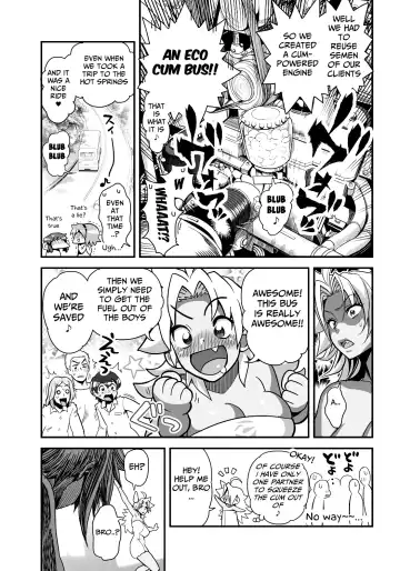 [Satou Kimiatsu - Tamatsuyada] Energy Kyo-ka!! ~Bakunyuu JK. Gachizeme Hatsujouchuu!~ Chou Pinch! Tonda Ero Bus Dai Shissou! Zenra Jousha de Nukitsu Nukaretsu!? Fhentai - Page 7