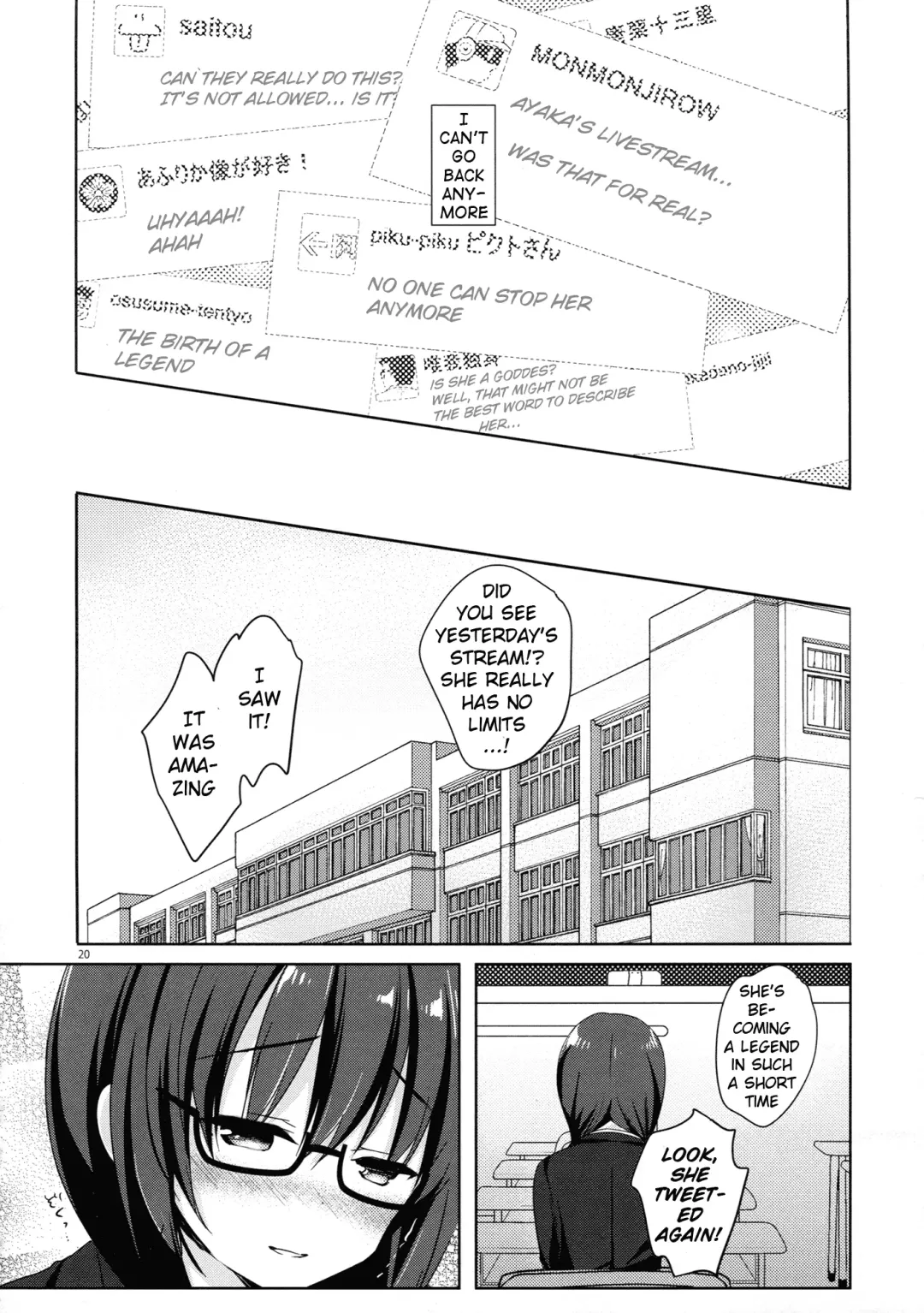 [Hisama Kumako] Yuutousei Ayaka no Uraomote 3 Fhentai - Page 19