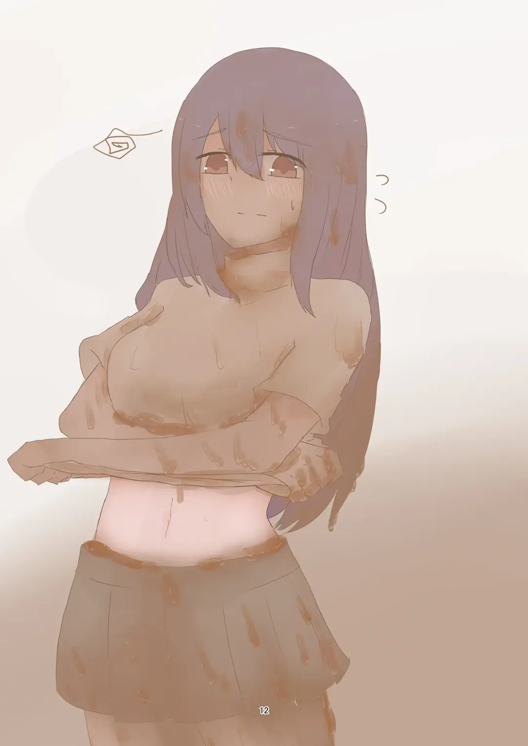 Doro Mamire ya Enogu Mamire no Onnanoko ga Souzou Ijou ni Eroi Ken 2 Fhentai - Page 12