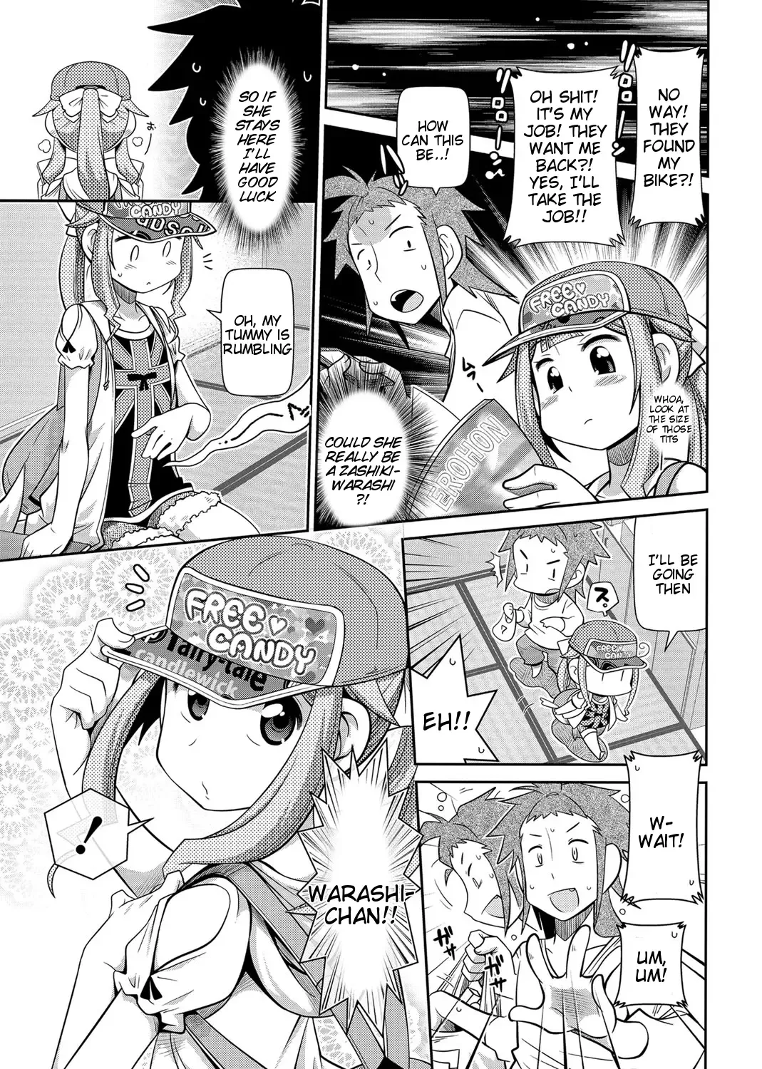 [Satsuki Itsuka] Zashikiwarashi ga Yattekita Ya! Ya! Ya! Fhentai - Page 3