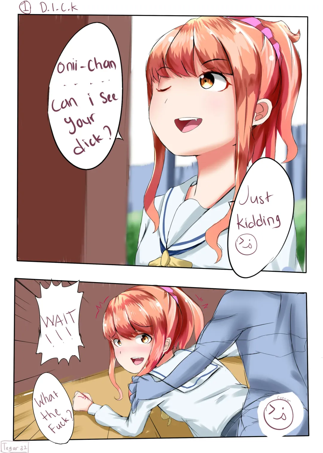 [Gar32] She Eat The Real Dick Fhentai - Page 1