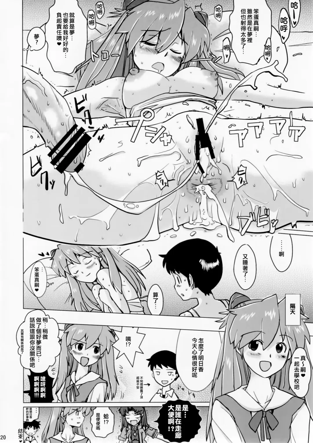[Dokurosan] Shikinami Asuka Nemuri Hime | 式波·明日香 睡美人 Fhentai - Page 20