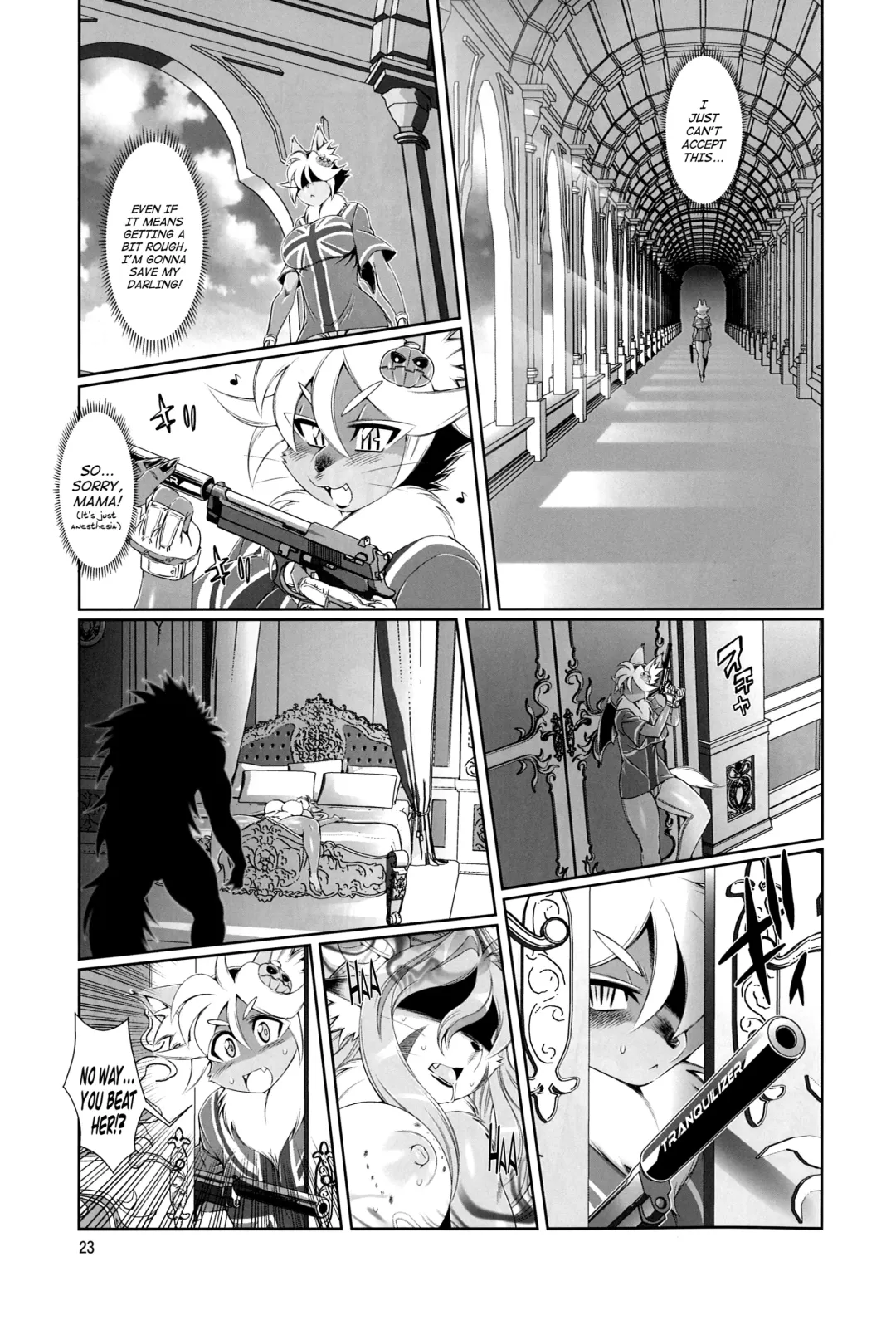 [Amakuchi] Mahou no Juujin Foxy Rena 8 (decensored) Fhentai - Page 24