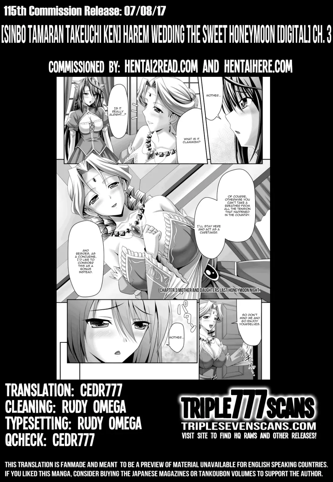 [Sinbo Tamaran] Harem Wedding The Sweet Honeymoon Ch. 1-6 Fhentai - Page 80