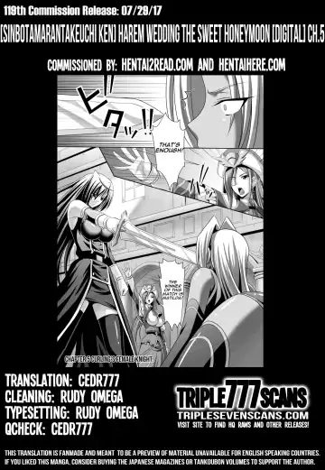 [Sinbo Tamaran] Harem Wedding The Sweet Honeymoon Ch. 1-6 Fhentai - Page 127