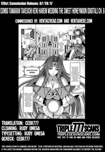[Sinbo Tamaran] Harem Wedding The Sweet Honeymoon Ch. 1-6 Fhentai - Page 144